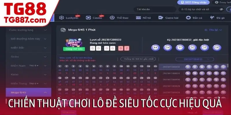 Chiến thuật chơi lô đề siêu tốc cực hiệu quả