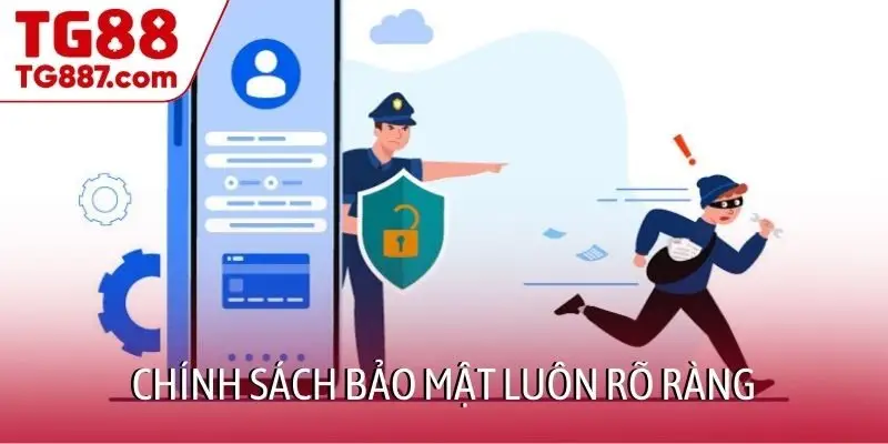 Chính sách bảo mật luôn rõ ràng