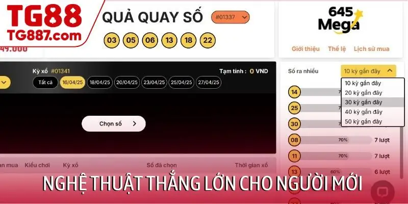 Nghệ thuật thắng lớn cho người mới
