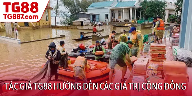 Tác giả TG88 hướng đến các giá trị cộng đồng